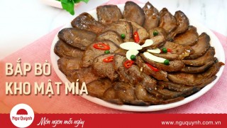 Bò kho mật mía - Món ngon làm siêu lòng các thực khách sành ăn