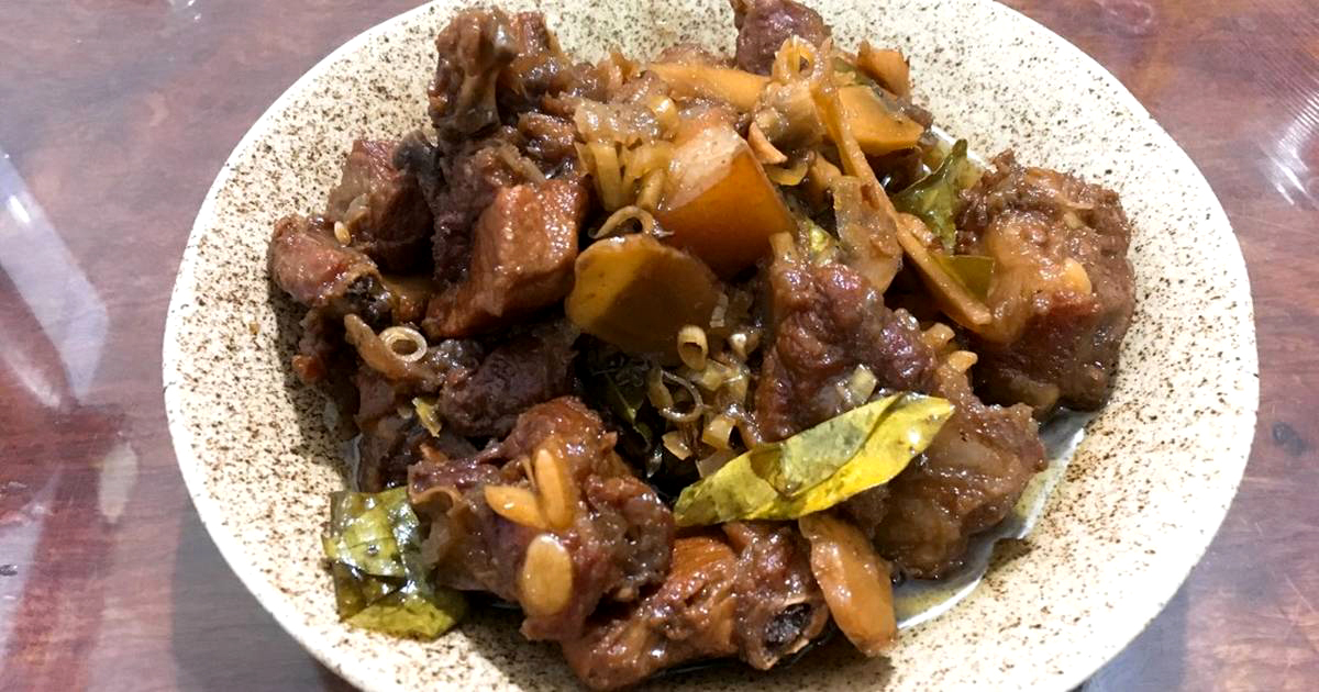 sườn kho giả cầy