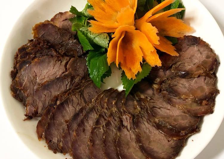 bắp bò kho mật mía