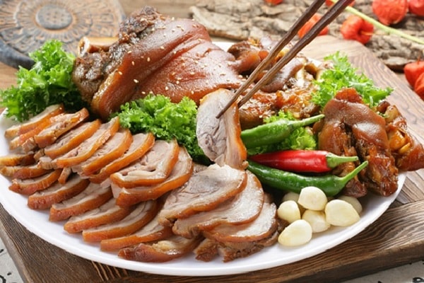 thịt heo ngâm nước mắm